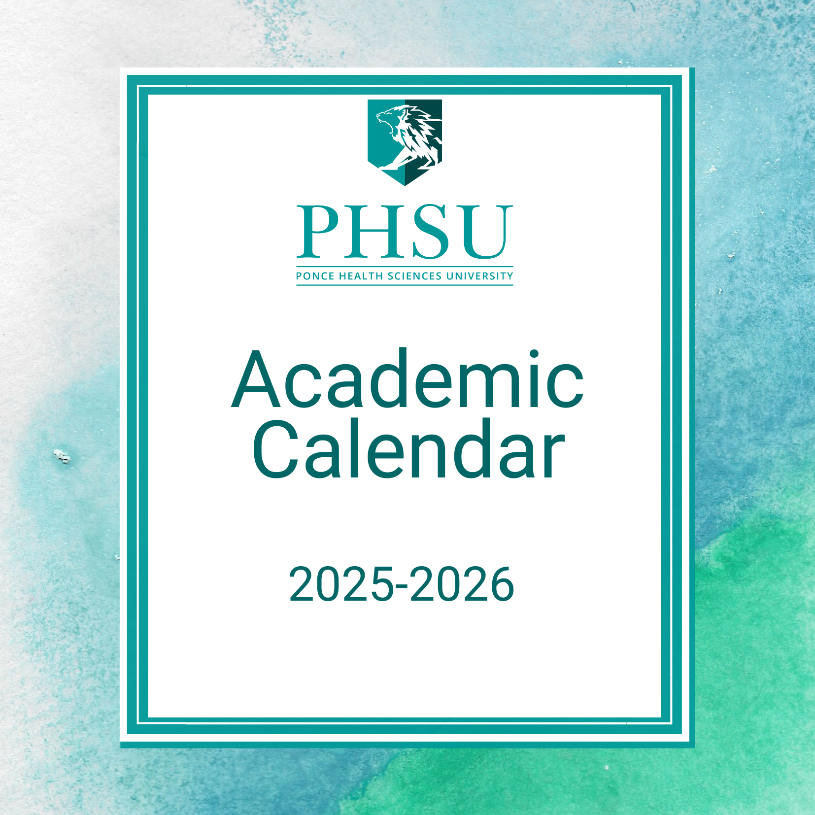 Academic Calendar 2025-2026